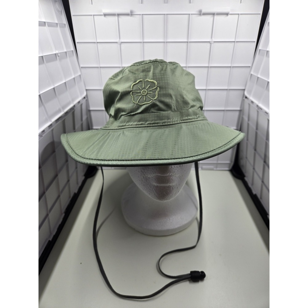 OR Outdoor Research Solar Women's Hat Size Small Green Outdoor Hat Flower